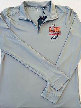 Antigua Woman’s (Med) Philadelphia Eagles Super Bowl Champions Quarter Zip